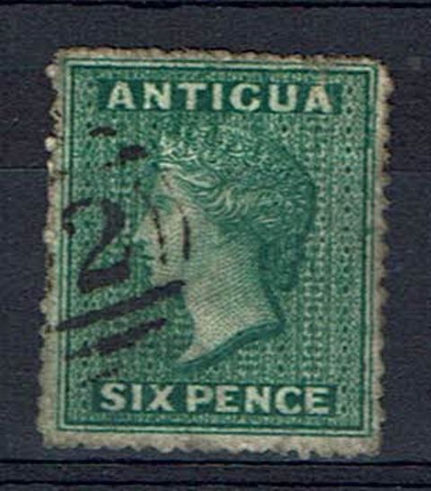Image of Antigua SG 8a FU British Commonwealth Stamp